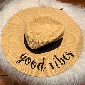 Good Vibes Beach Hat